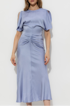 Victoria Beckham Sukienka z drapowaniem w talii