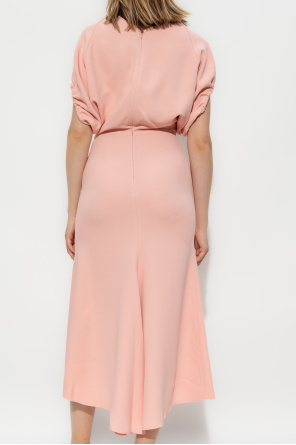 Victoria Beckham Asymmetrical dress with V-neckline