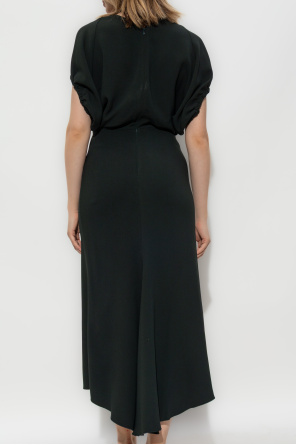 Victoria Beckham Asymmetric dress with a V-neckline
