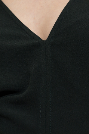 Victoria Beckham Asymmetric dress with a V-neckline