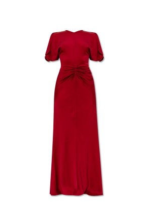 Draped waist dress