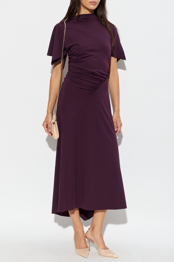 Victoria Beckham Asymmetric draped dress
