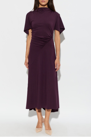 Victoria Beckham Asymmetric draped dress
