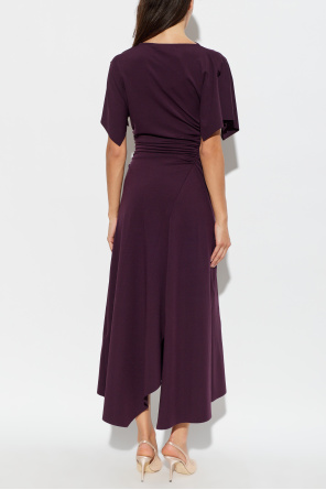Victoria Beckham Asymmetric draped dress
