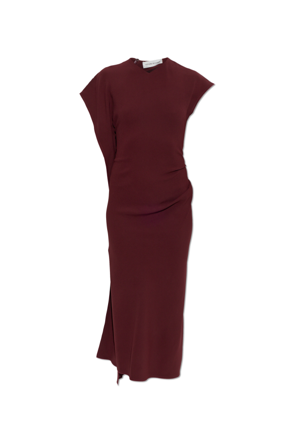 Dress with draping at the waist od Victoria Beckham