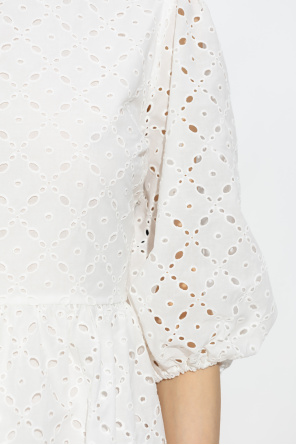Notes Du Nord ‘Honey’ dress with broderie anglaise