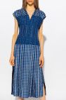 Tory Burch Checked silk dress