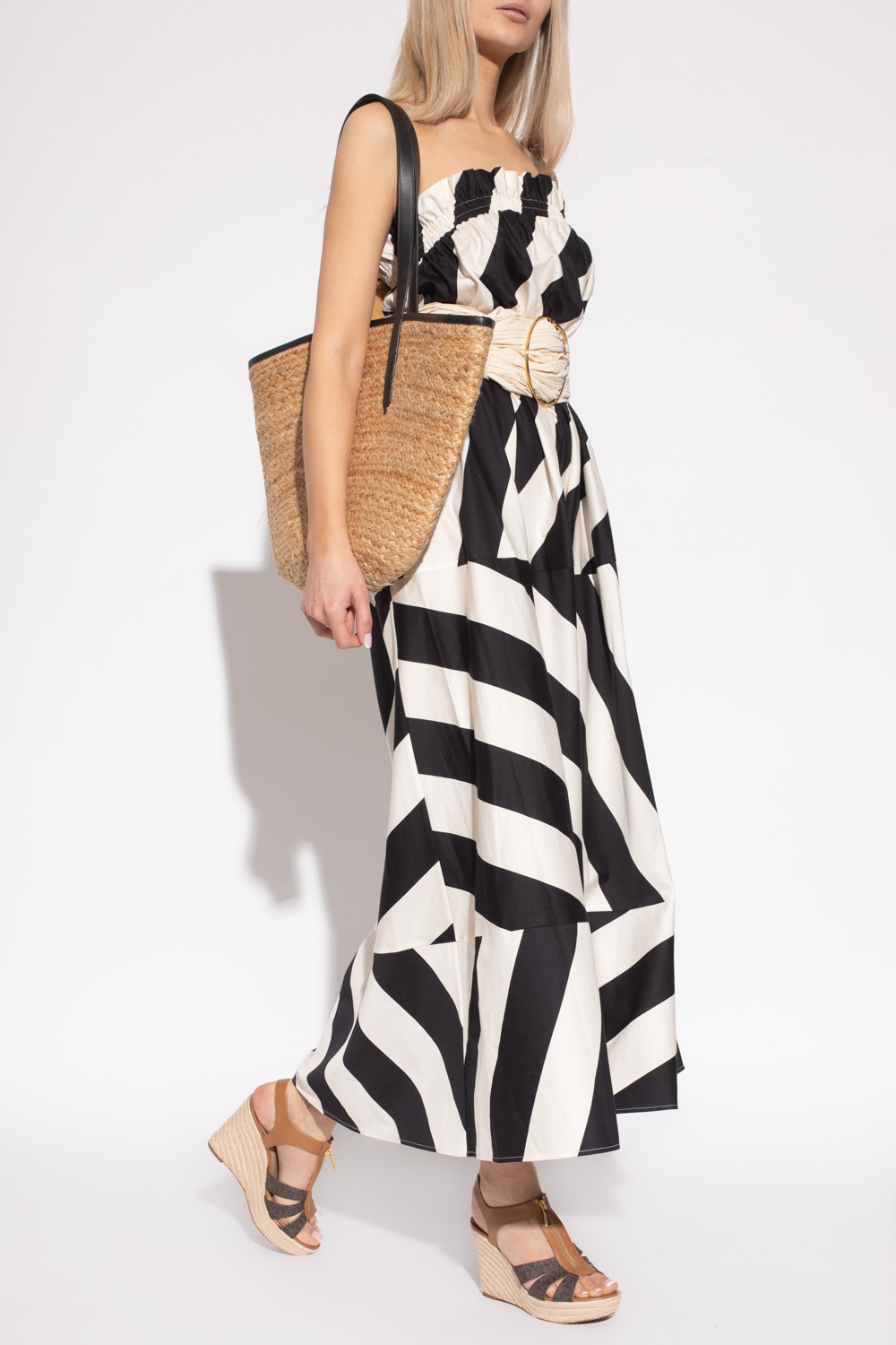 Tory Burch Straight dress with open shoulders