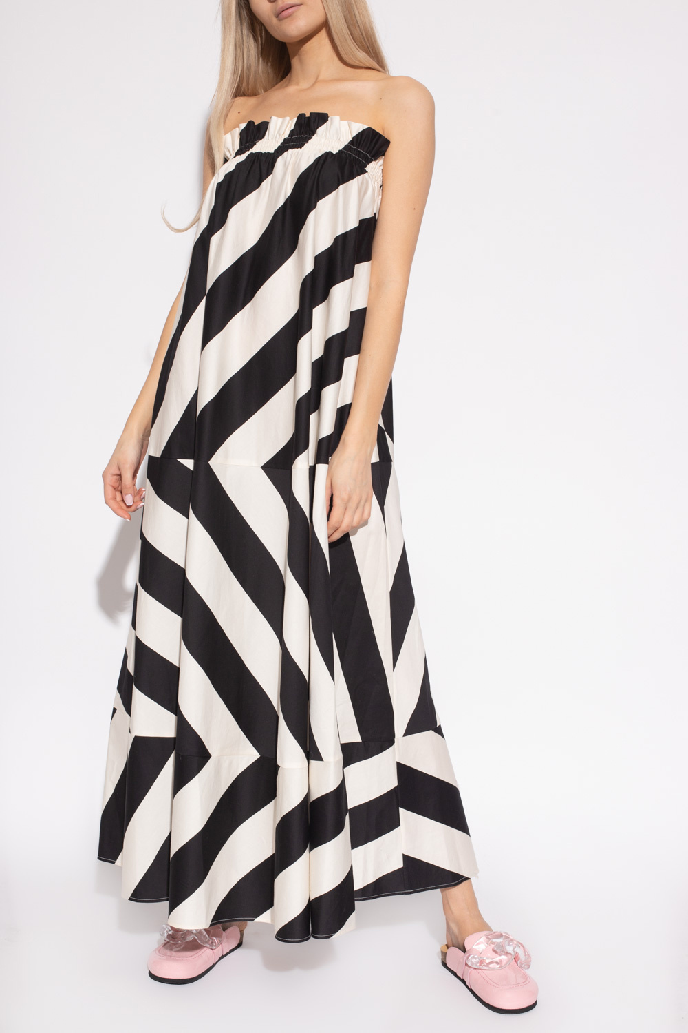 Tory Burch Straight dress with open shoulders