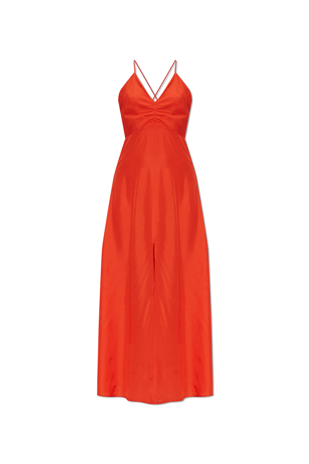forte_forte Silk strap dress