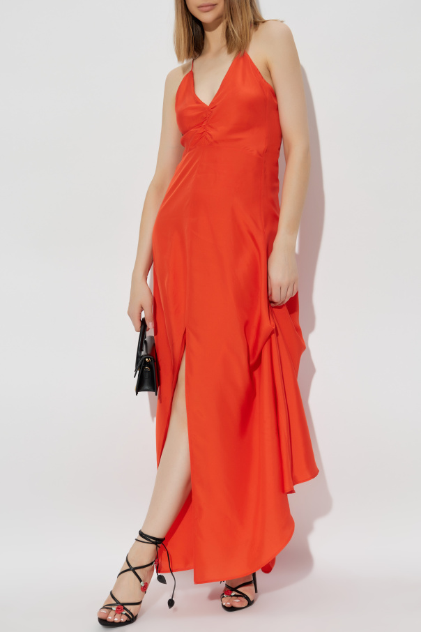 forte_forte Silk strap dress