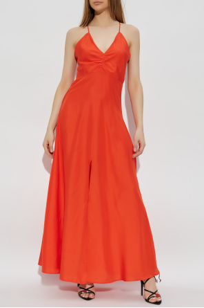 forte_forte Silk strap dress