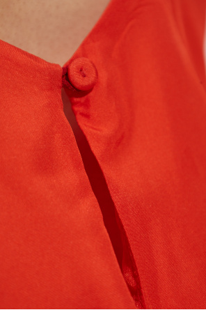 forte_forte Silk strap dress