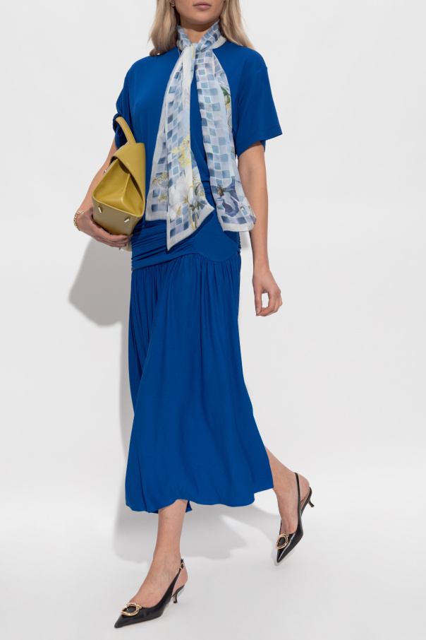 FERRAGAMO Sukienka z drapowaniem