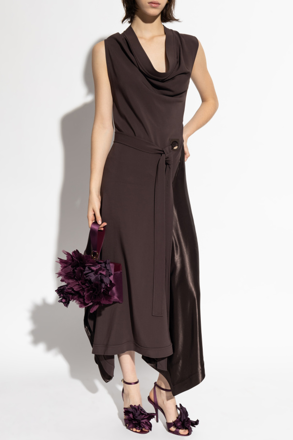 FERRAGAMO Dress made of combined fabrics