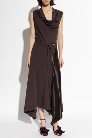 FERRAGAMO Dress made of combined fabrics