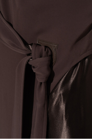 FERRAGAMO Dress made of combined fabrics