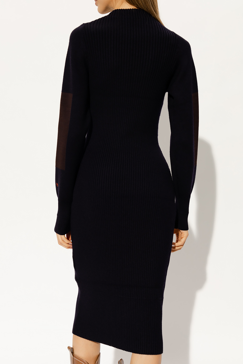 Victoria Beckham Icon Clash Short-Sleeve Dress