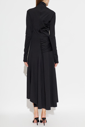 Victoria Beckham Asymmetrical dress with a turtleneck