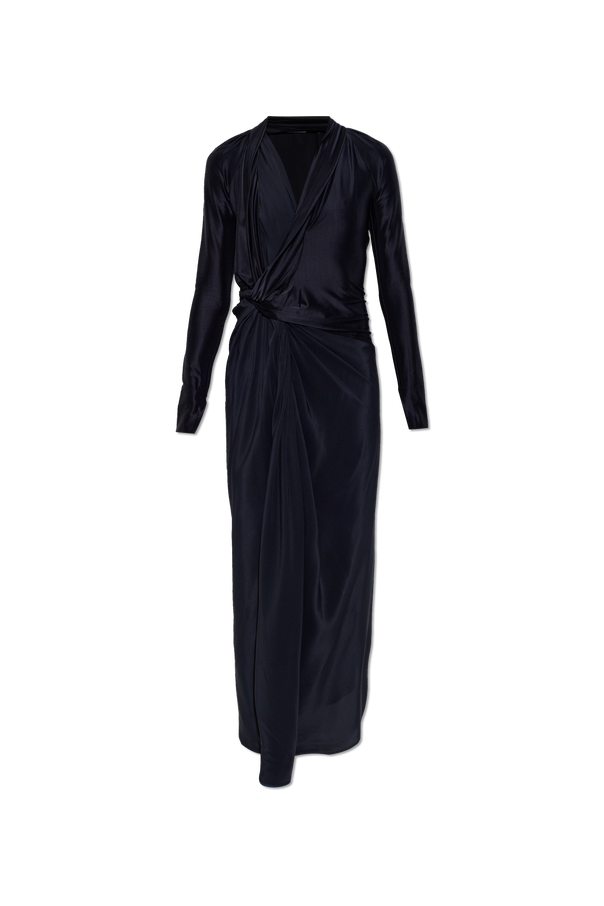Satin asymmetrical dress od Victoria Beckham