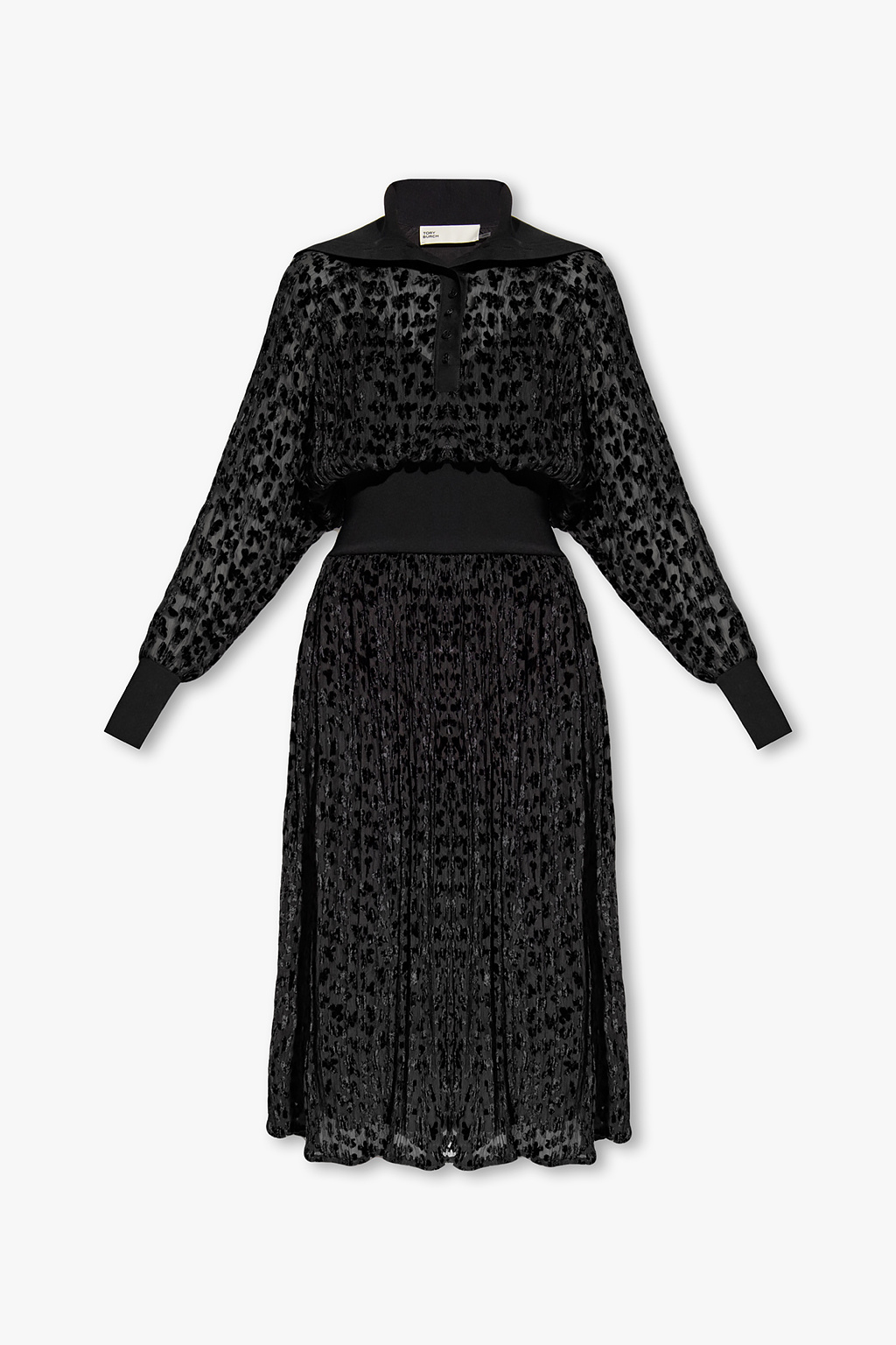 Tory Burch Velvet-trimmed dress