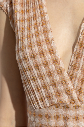 forte_forte Vestido com fio de lurex