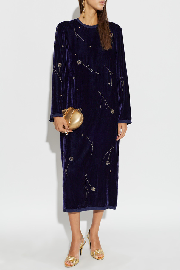 forte_forte Kleid mit langen Ärmeln