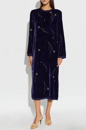 forte_forte Kleid mit langen Ärmeln