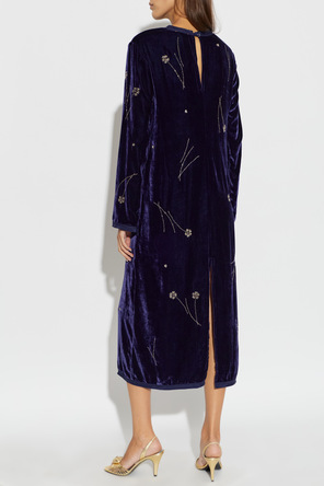 forte_forte Kleid mit langen Ärmeln