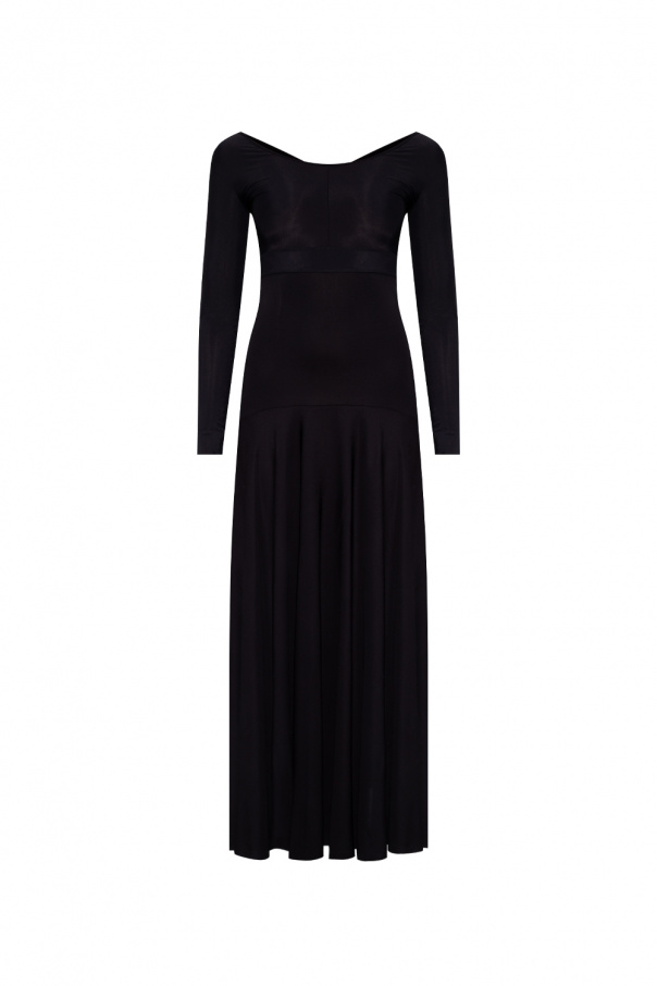 Victoria Beckham Mini Plaque dress silhouette