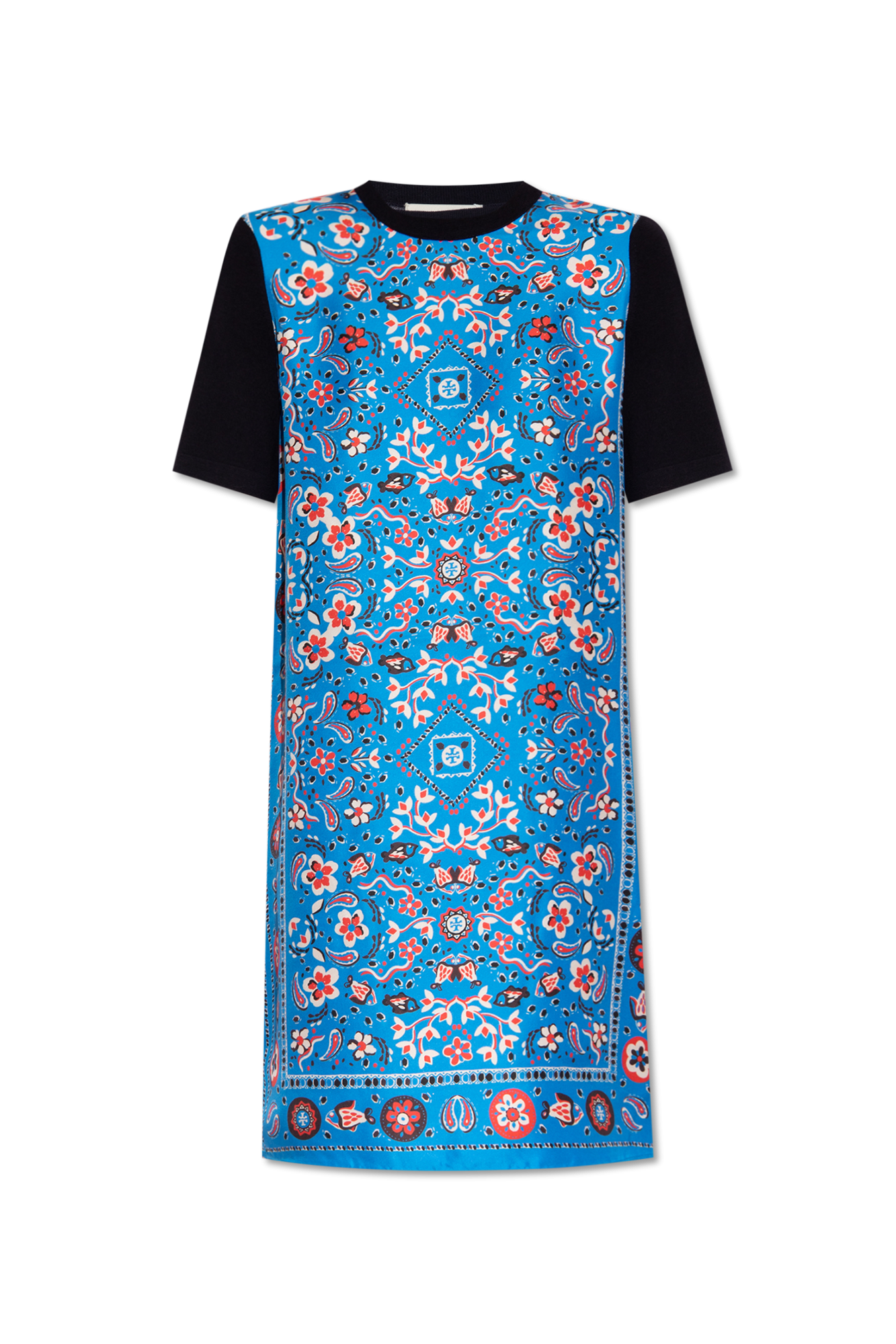 Blue Short-sleeved dress Tory Burch - Vitkac GB