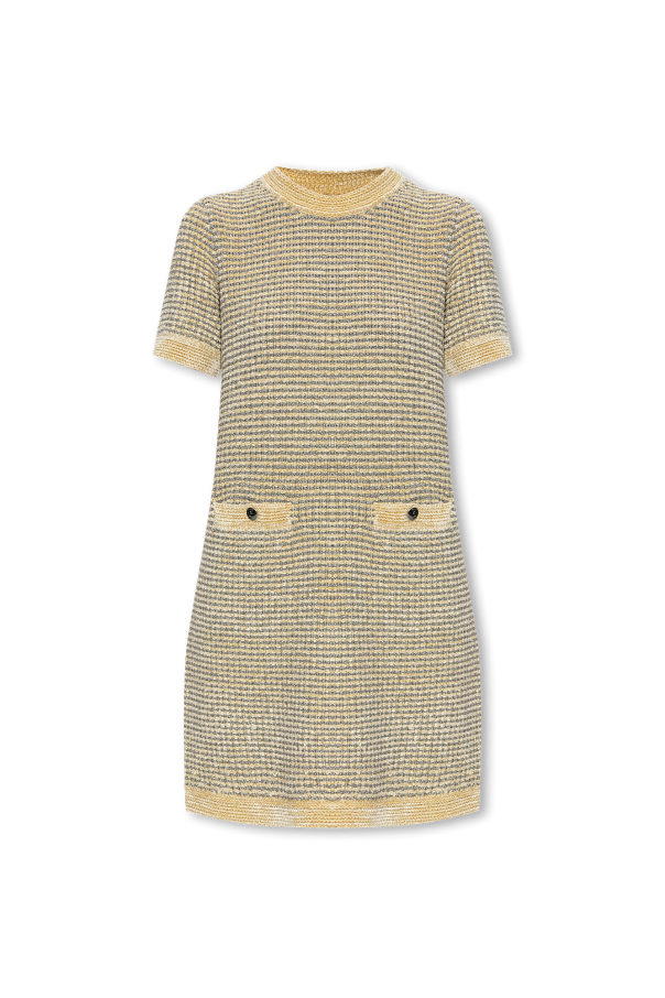 Dress with metallic threads od Tory Burch