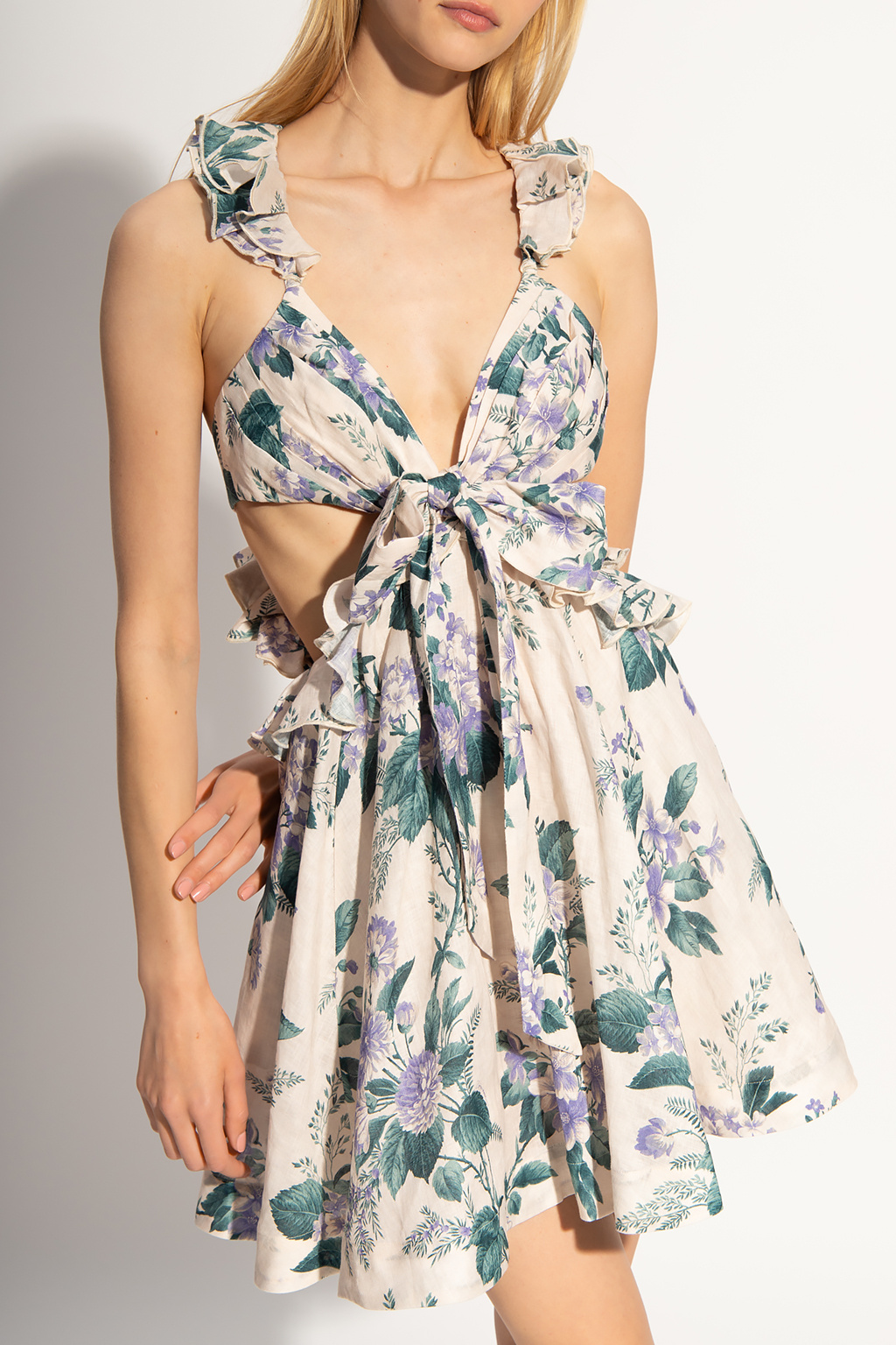 Zimmermann Floral-motif dress