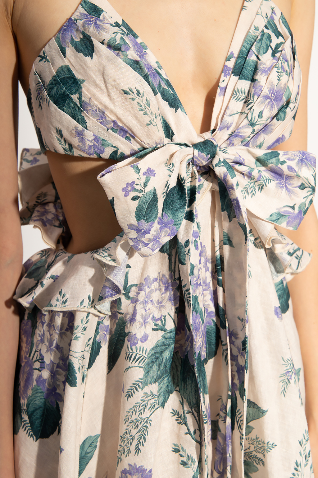 Zimmermann Floral-motif dress