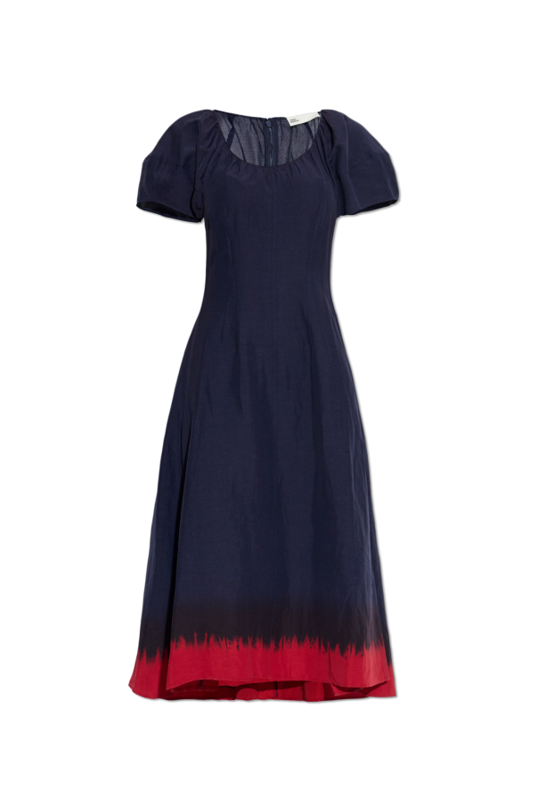 Dress with a round neckline od Tory Burch