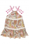 Zimmermann Kids Patterned V-neckline dress