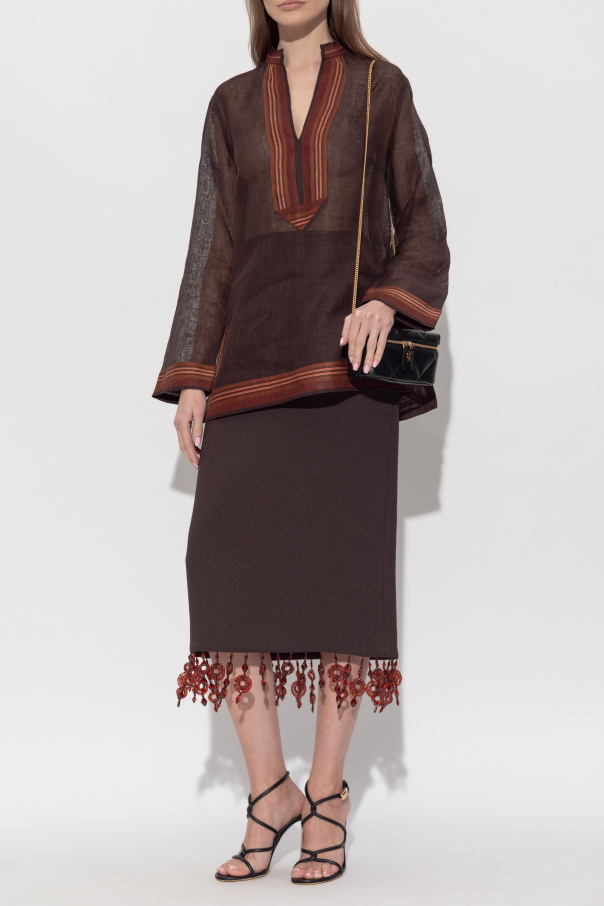 Tory Burch Linen top