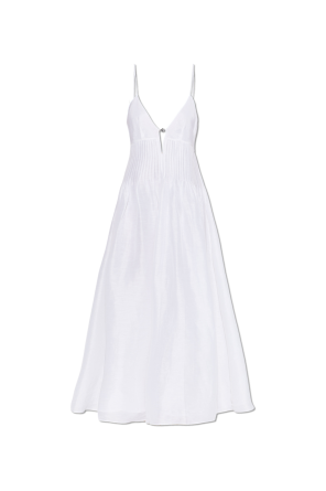 Sukienka z odkrytymi ramionami