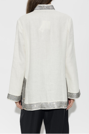 Tory Burch Tunic with shimmering crystals