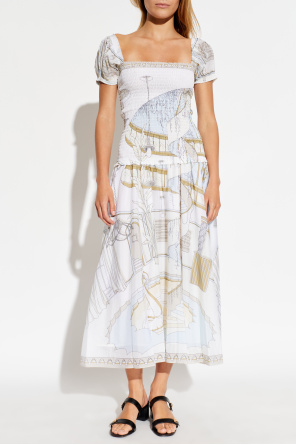 Tory Burch Dress with puff sleeves