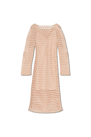 Dress with lurex thread