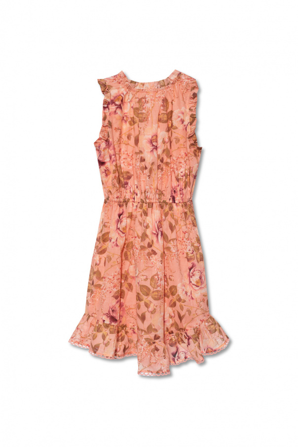 Zimmermann Kids Dress with floral motif