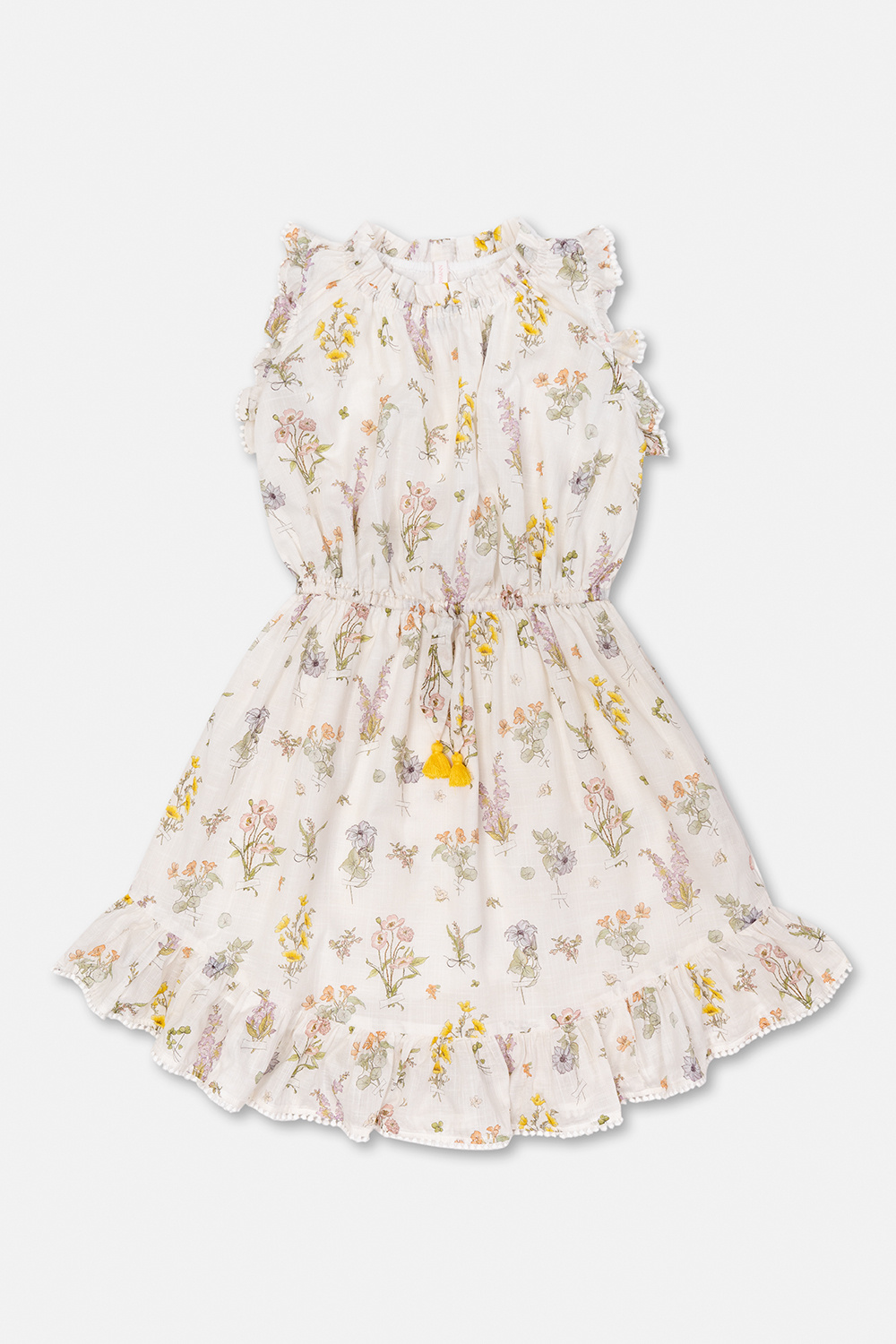 Zimmermann Kids Floral pockets dress