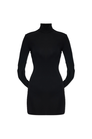 Dress with long sleeves