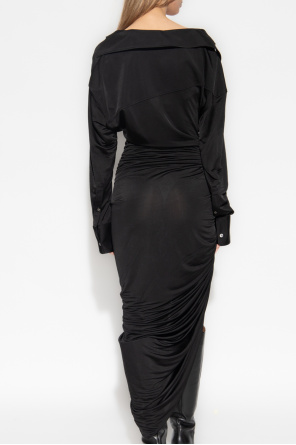 Alexander Wang Asymmetric print dress