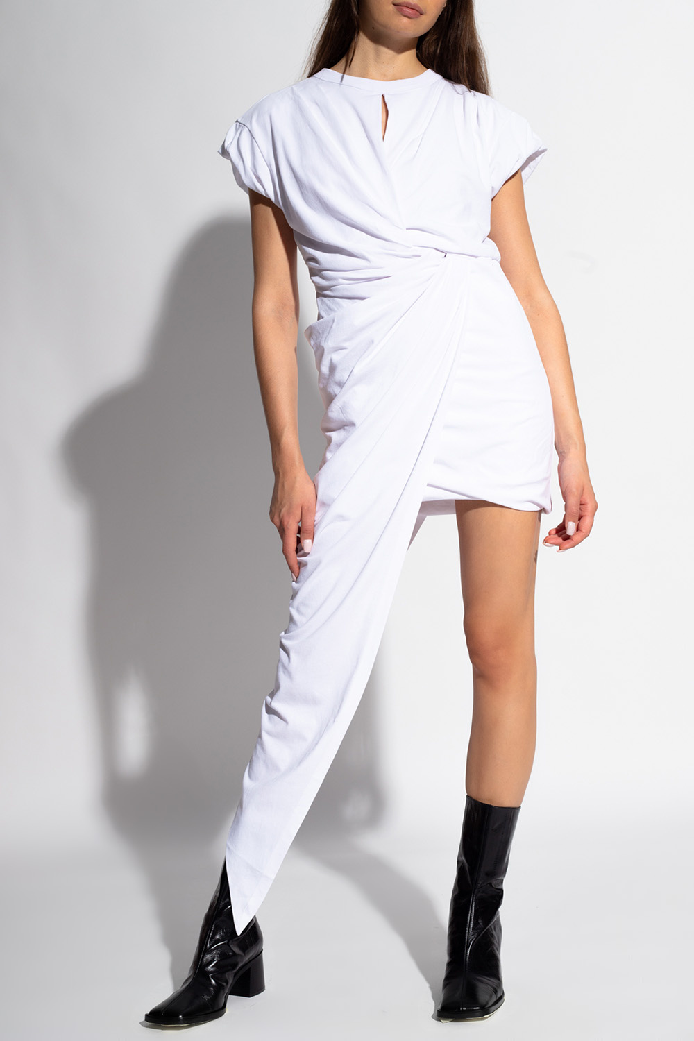 Alexander Wang Asymmetrical dress with logo