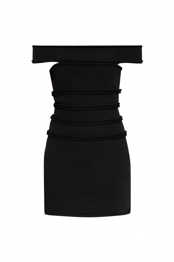 Alexander Wang Off-the-shoulder lounge dress