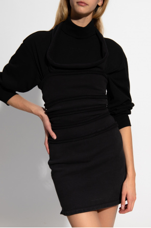 Alexander Wang Off-the-shoulder lounge dress