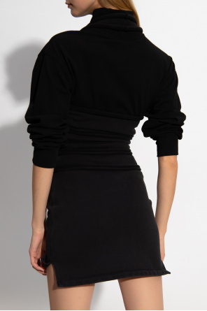 Alexander Wang Off-the-shoulder lounge dress