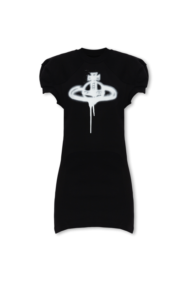 Vivienne Westwood Sukienka z logo